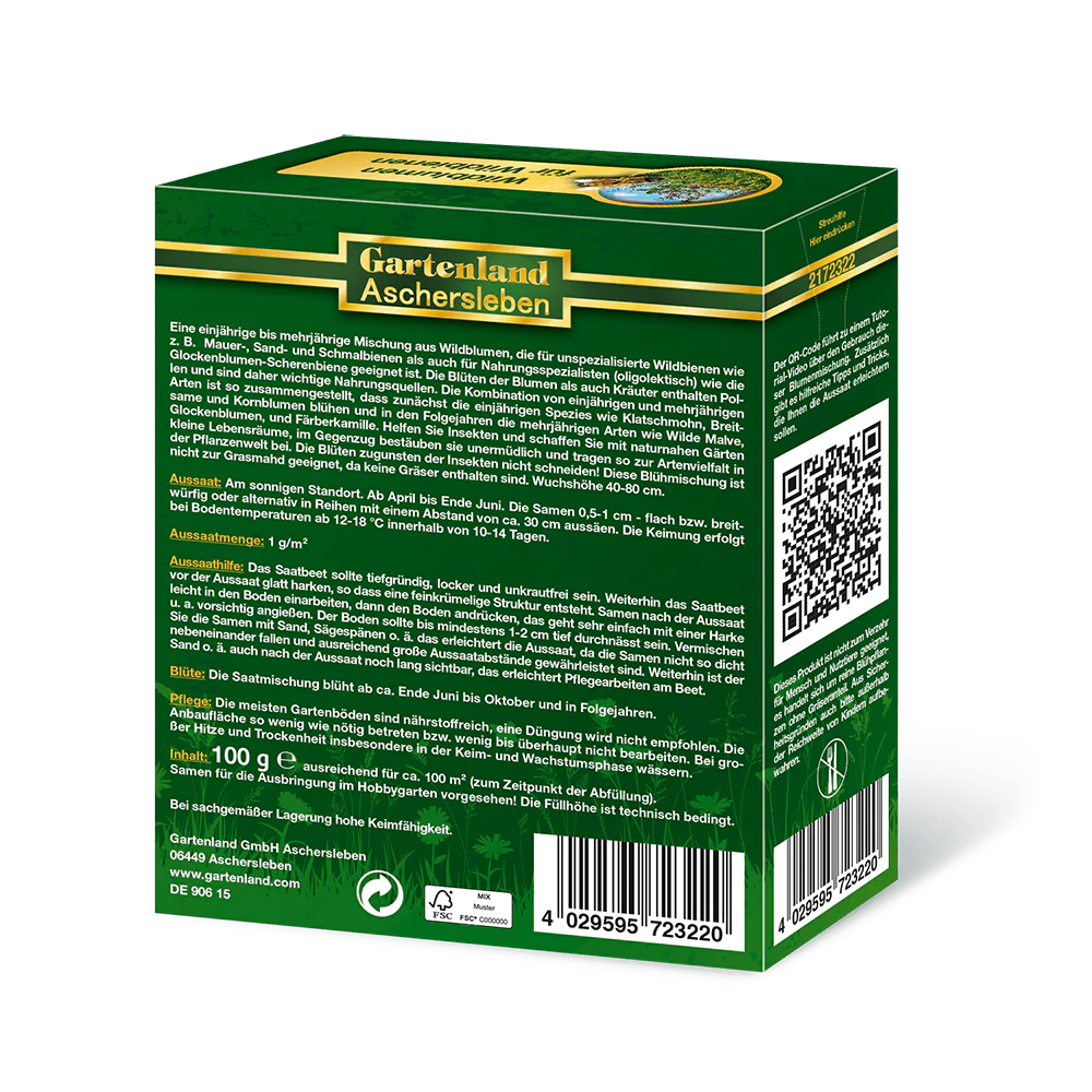 Amestec Seminte Flori de Camp - Flori Salbatice Pentru Albine Salbatice, 100g,  pentru 100m² - Image 6