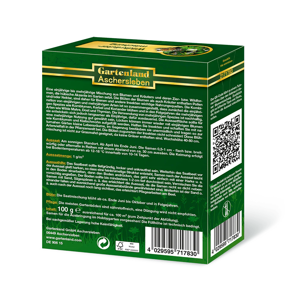 Amestec Seminte Flori de Camp - Ierburi aromatice salbatice, 100g,  pentru 100m² - Image 4