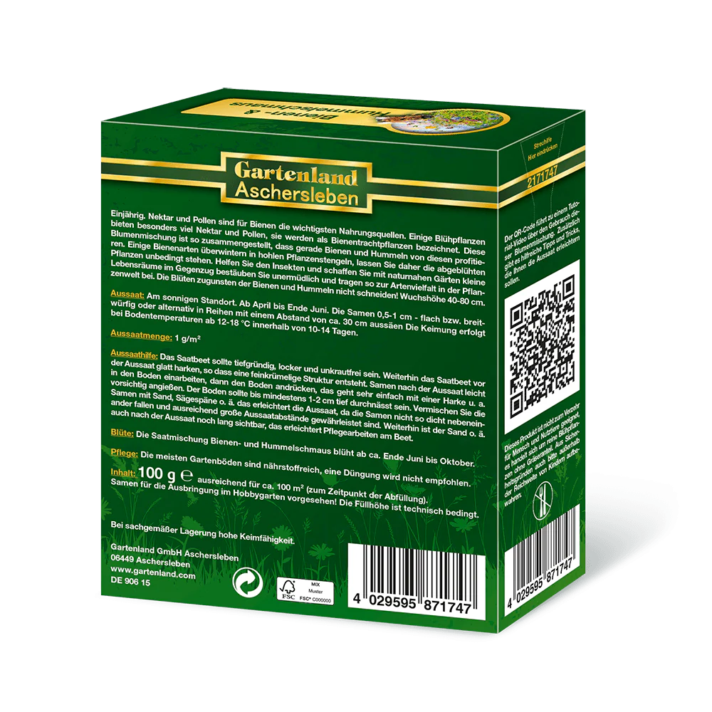 Amestec Seminte Flori de Camp - Sarbatoarea Albinelor Si A Bondarilor, 100g,  pentru 100m² - Image 6