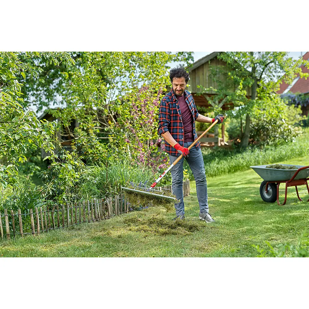 Grebla lata Wolf-Garten UHM Multi-Star, 58 cm, Otel, ideala pentru gazon, Garantie de 10 ani - Image 4