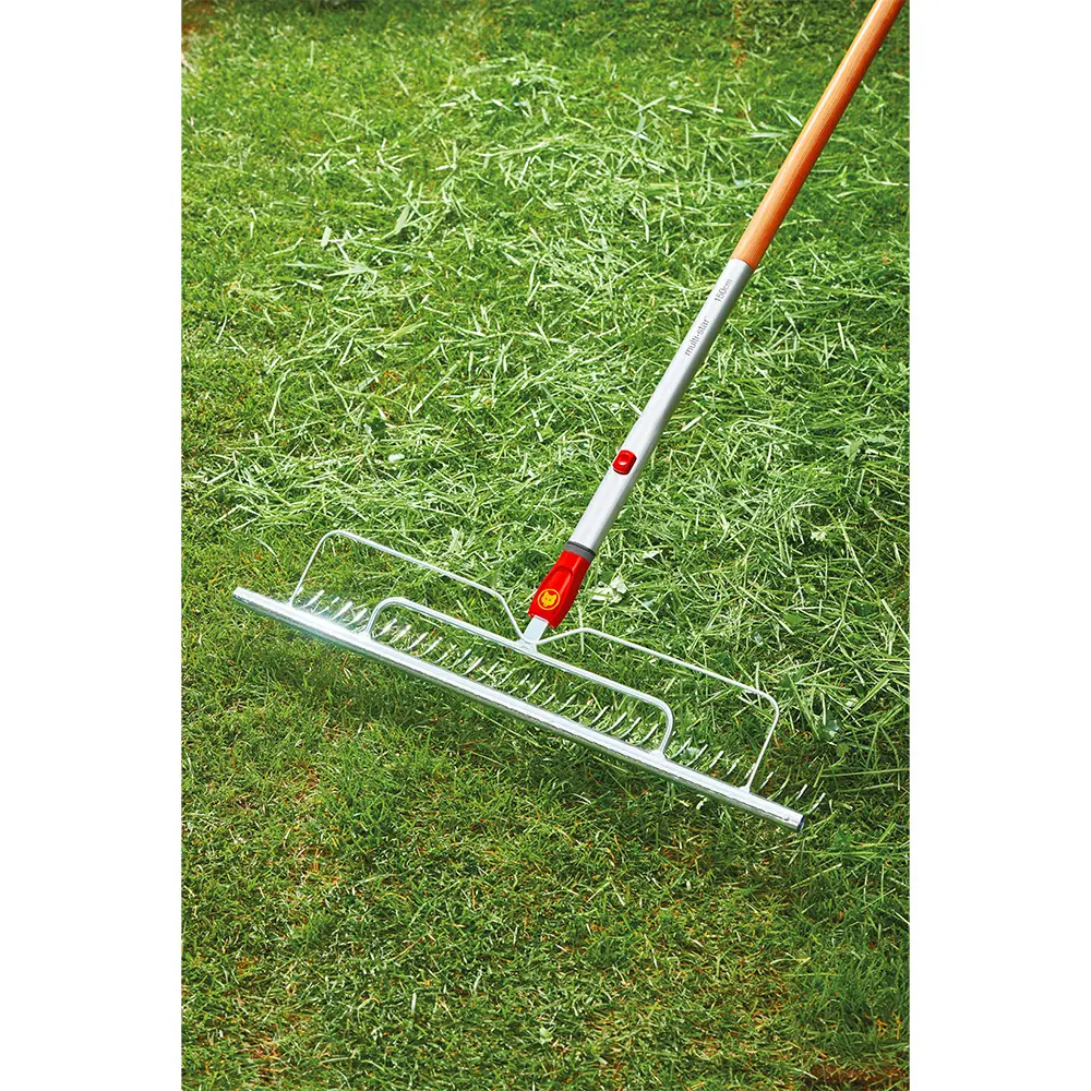 Grebla lata Wolf-Garten UHM Multi-Star, 58 cm, Otel, ideala pentru gazon, Garantie de 10 ani - Image 6